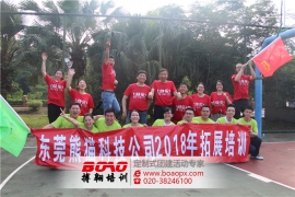 東莞中電熊貓科技有限公司2018年拓展活動順利舉行