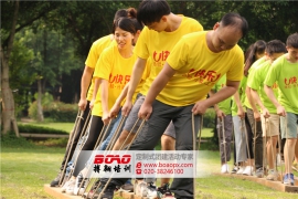 百正利南海大濕地第一期常規(guī)拓展圓滿成功